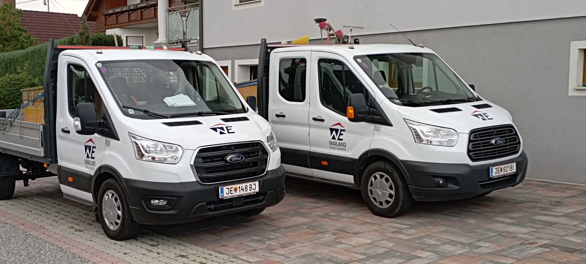 Transporter der Wailand Bau GmbH