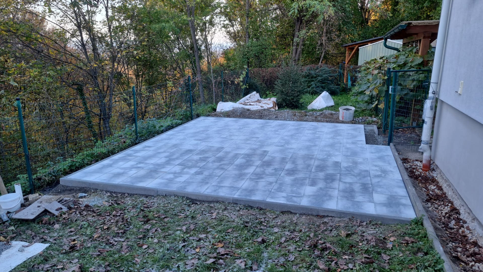 Terrassenverlegung der Wailand Bau GmbH