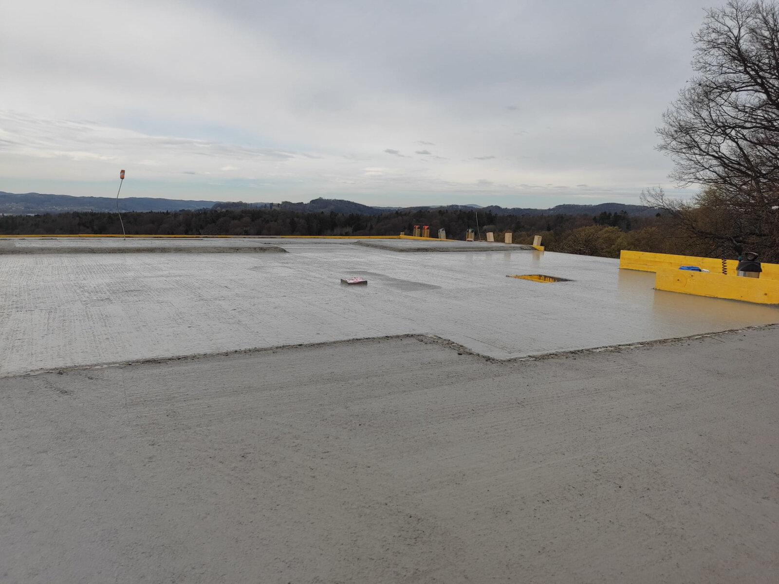 Asphaltierungsarbeit der Wailand Bau GmbH in Weichselbaum
